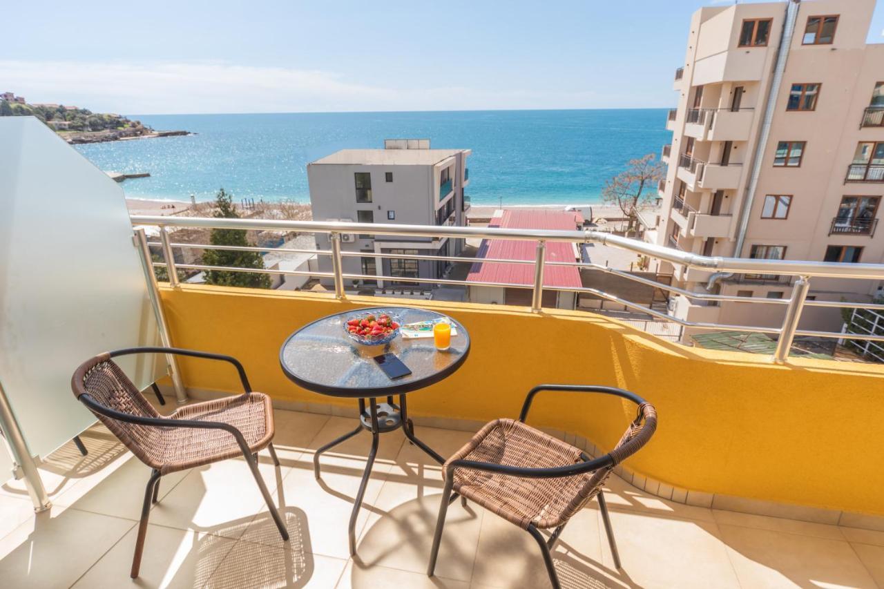 Apartments Dobra Voda Luaran gambar